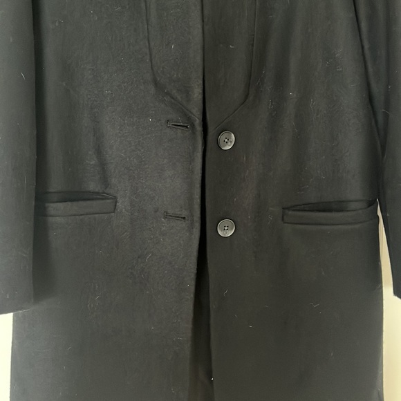 Old Navy lapel collar wool blend coat - Picture 3 of 4